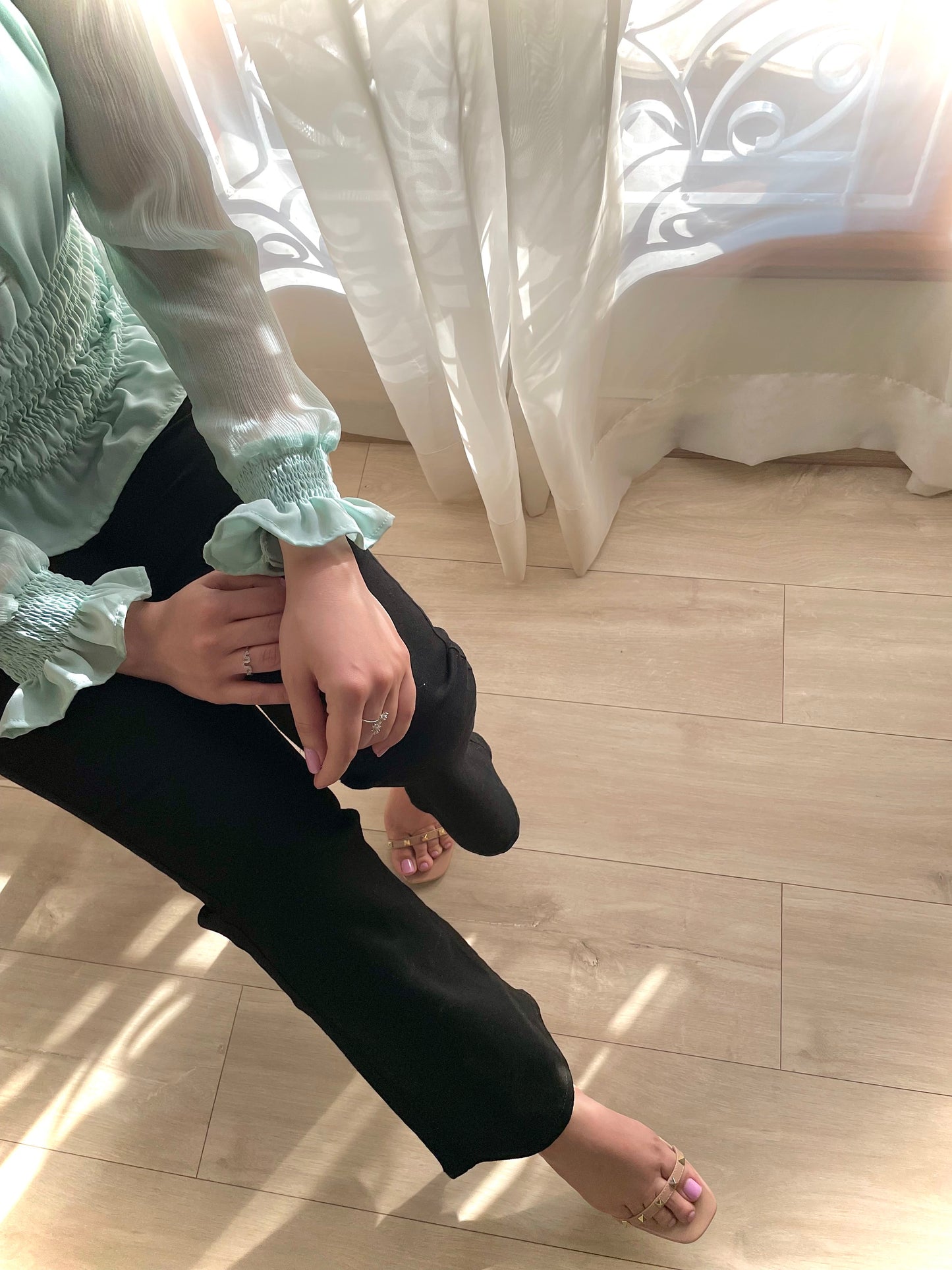 PETITE MINT TOP