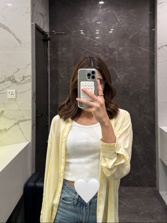BUTTER YELLOW STRIPES