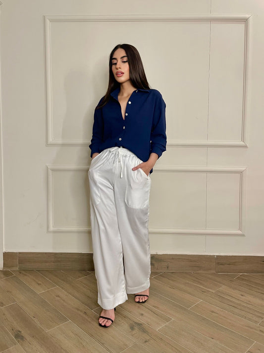 SOLID BUTTON DOWN