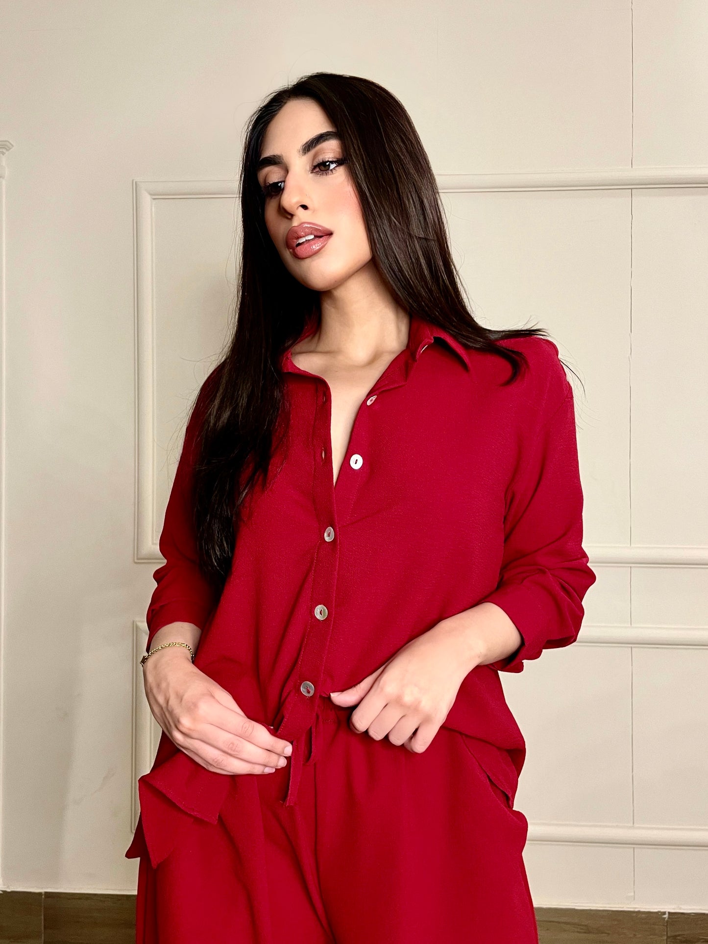 CURRANT RED CO-ORD