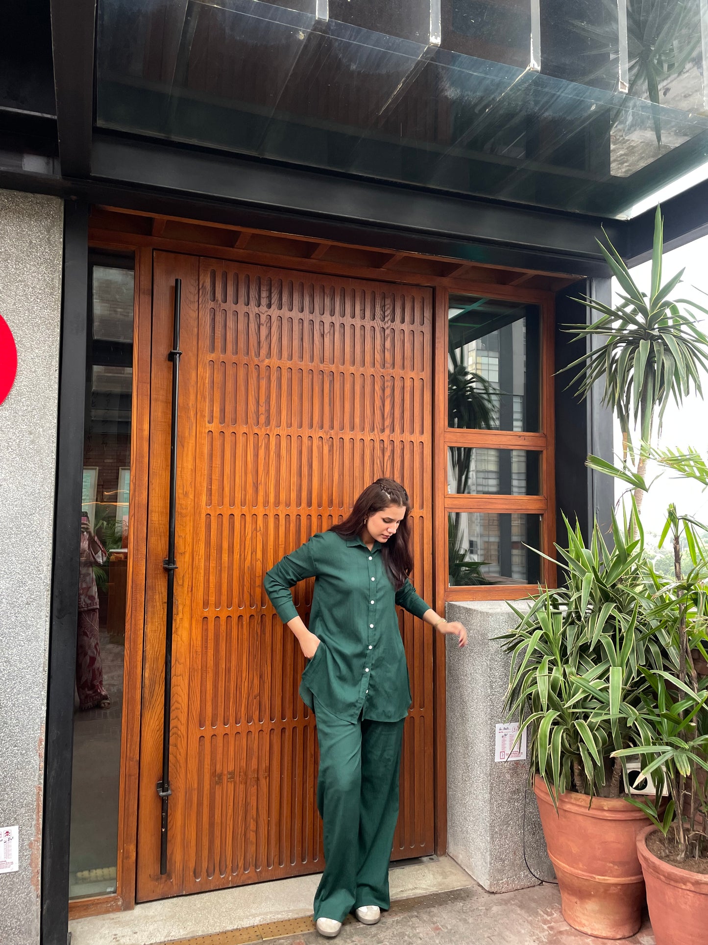 BOTTLE GREEN Co Ord