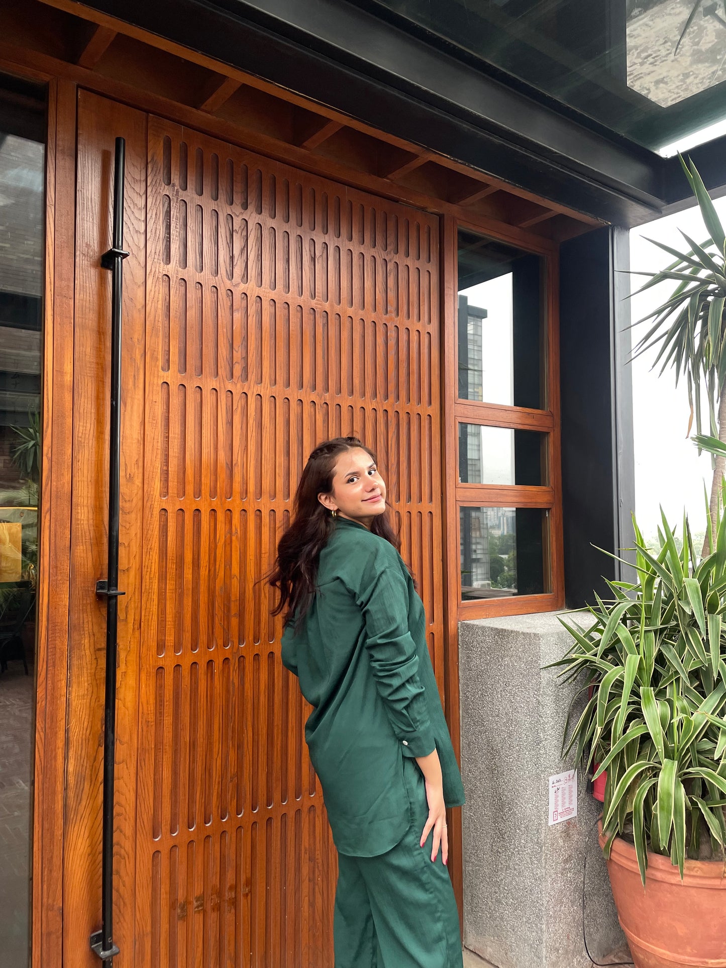 BOTTLE GREEN Co Ord