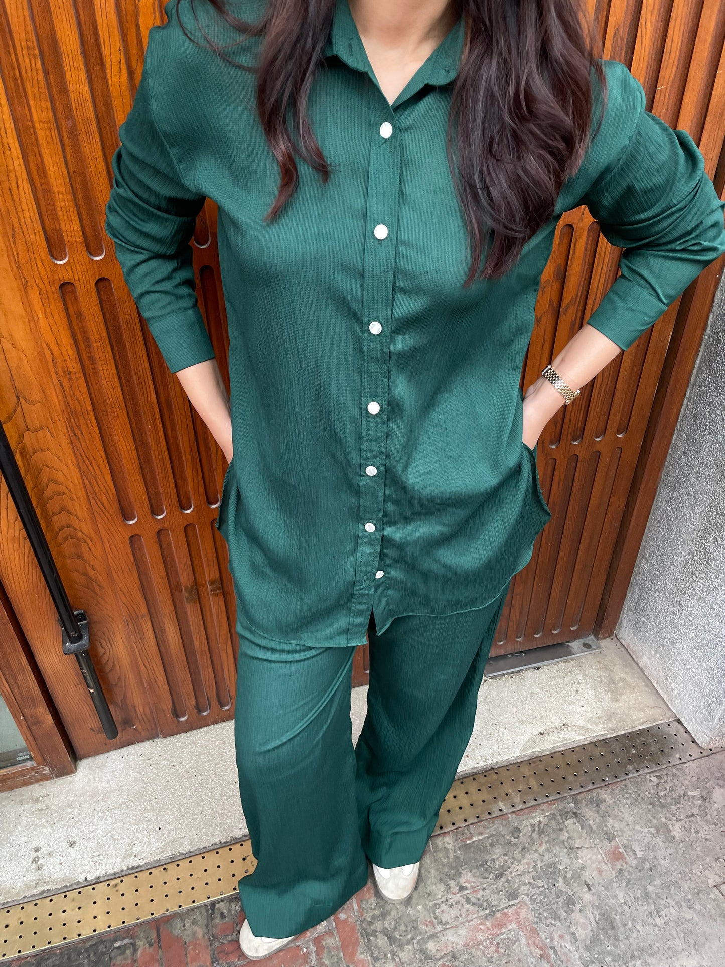 BOTTLE GREEN Co Ord