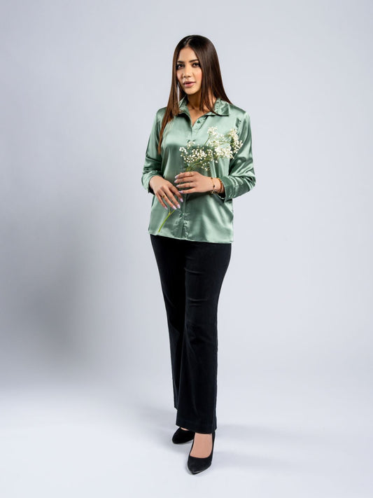 SAGE BUTTON DOWN