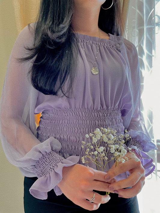 PERIWINKLE TOP